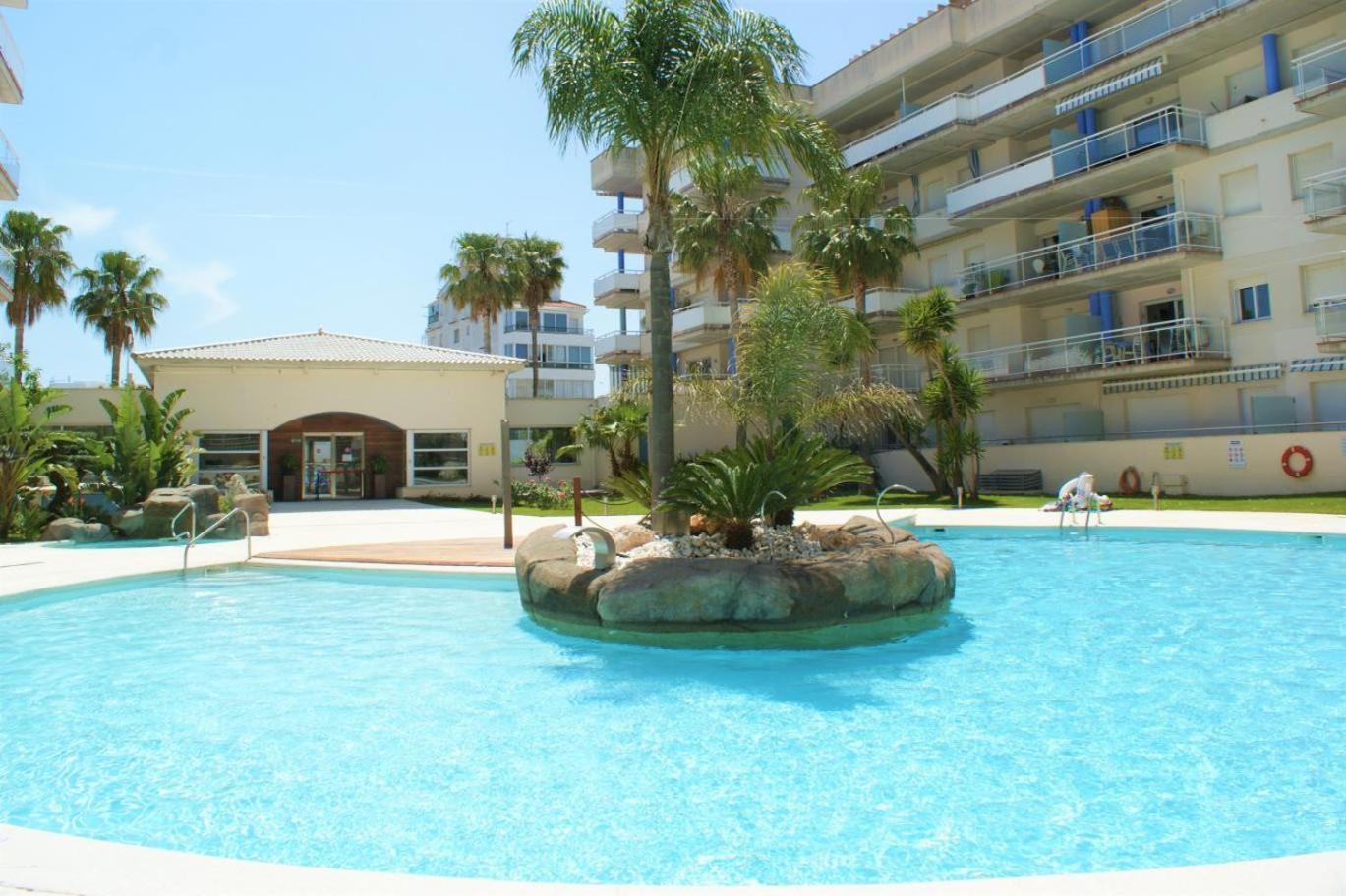 Апартаменты Bonito Piso En Roses Con Piscina Y Parking Av-66 Экстерьер фото