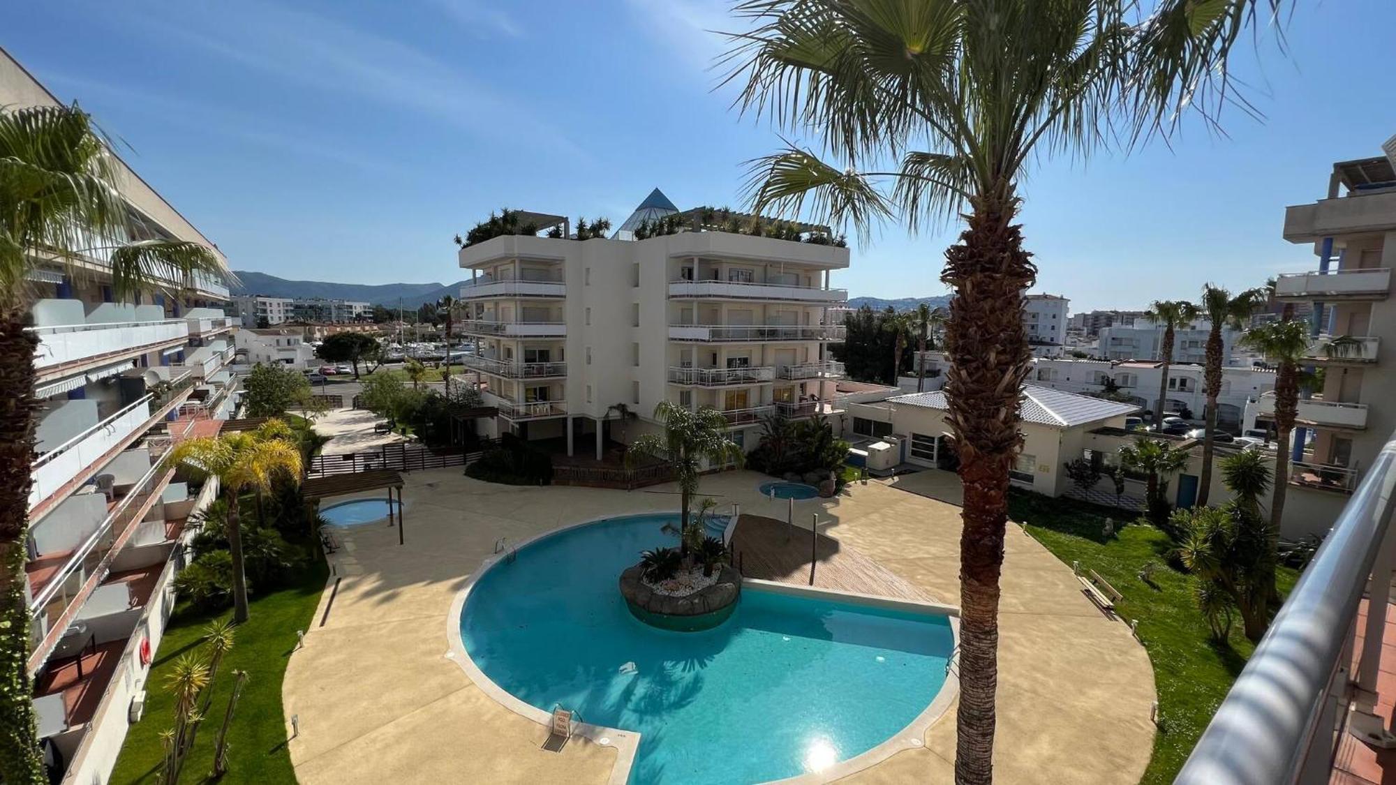 Апартаменты Bonito Piso En Roses Con Piscina Y Parking Av-66 Экстерьер фото