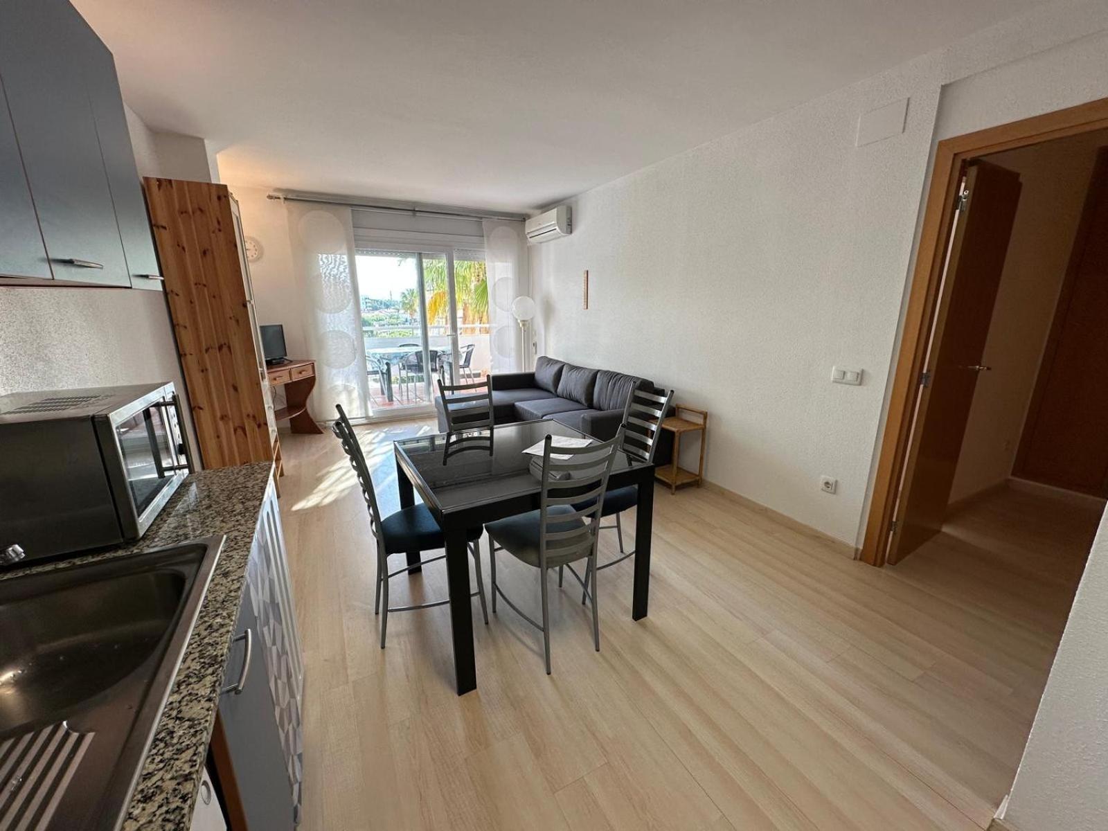 Апартаменты Bonito Piso En Roses Con Piscina Y Parking Av-66 Экстерьер фото